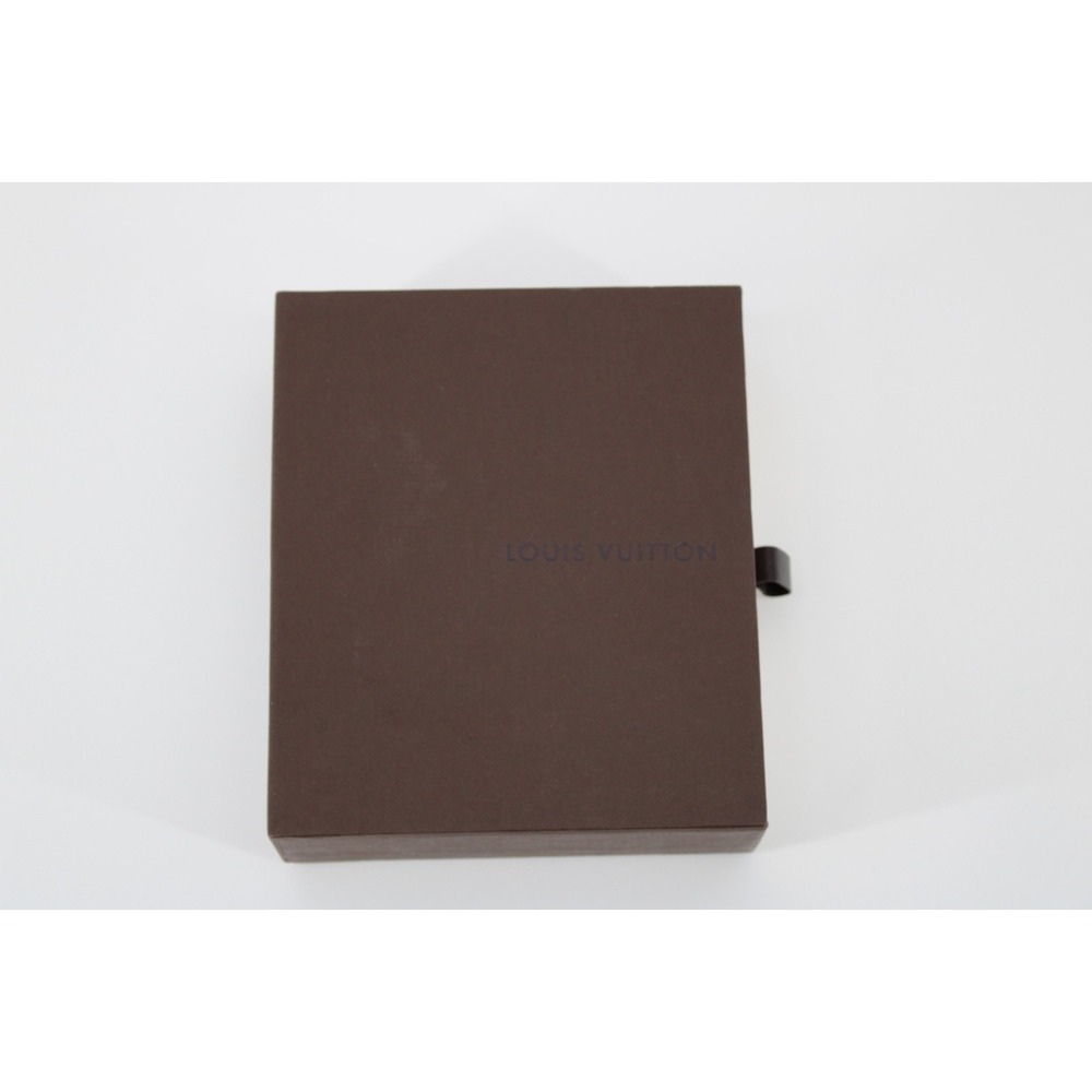 Louis Vuitton gift box Brown Side Opening Pull‎ Tab 3.5 X 5.5 X 1 Empty